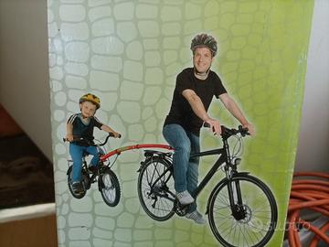 Barra traino bici bambino
