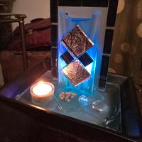 fontana lampada Zen anni 80