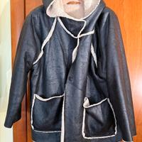 Giacca effetto pelle con interno teddy – T.D.D.