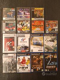 giochi PS1 PS2 originali