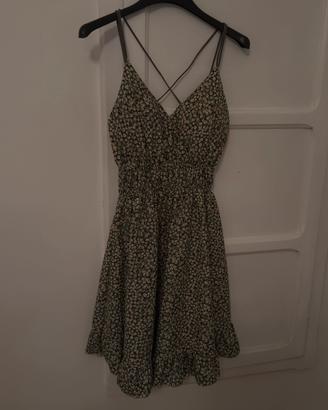 Vestito floreale con spalline