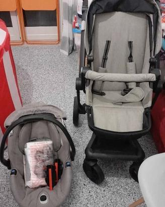 Trio cam comby family grigio melange