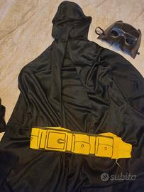vestito a maschera Batman 8/10 anni 