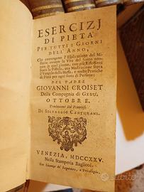 libri antichi 1745