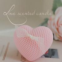 Candele profumate a forma di cuore