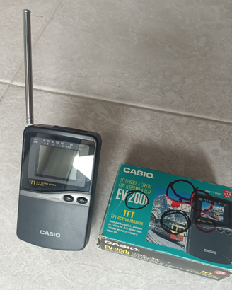 Mini televisore EV-200 Casio c/ schermo a LCD