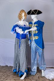 Costume di coppia GUARDIA E DAMIGELLA