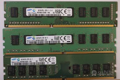 Samsung RAM DDR3 12 Gb (3 blocchi da 4Gb cadauno)