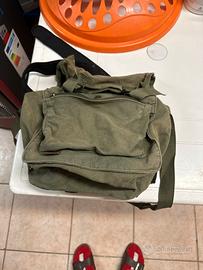 Borsa  in tessuto verde