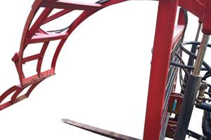 Forca idraulica con pinza