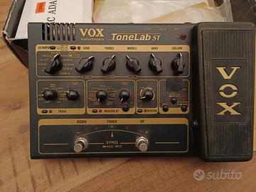 Pedaliera Multieffetto Valvolare VOX ToneLab ST