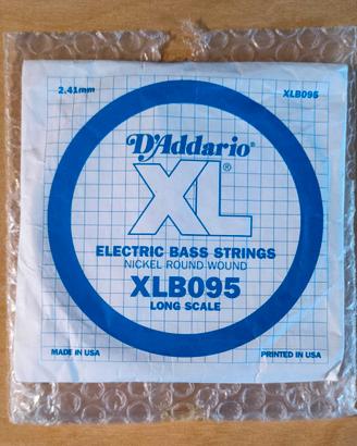 RIBASSO - Corda Basso XLB095 D'Addario