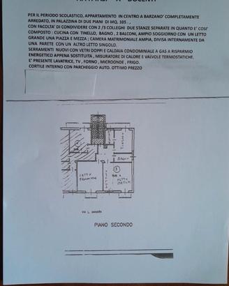 Camera singola in grande appartamento condiviso -