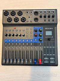 Mixer Audio Zoom LiveTrak L-6