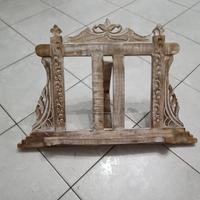 leggio da tavolo in legno 