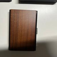 Porta carte credito tessere anti rfid portafogli