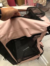 Trasportino per cani taglia media per auto