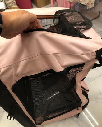 Trasportino per cani taglia media per auto