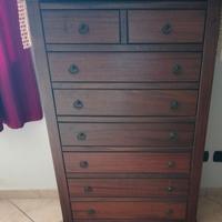 cassettiera arte povera 