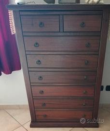 cassettiera arte povera 