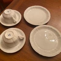 Set 2 tazze da the TOGNANA con piatto dolce