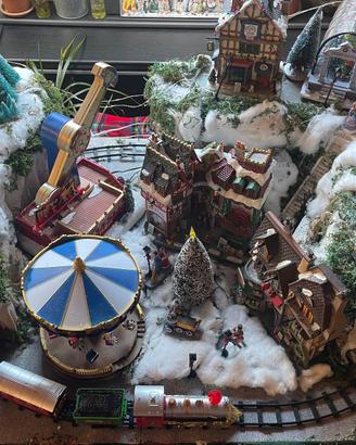 Villaggio di Natale lemax e casa shop