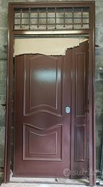 portoncino in ferro blindato