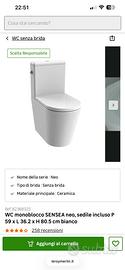 WC Sensea Neo monoblocco NUOVO