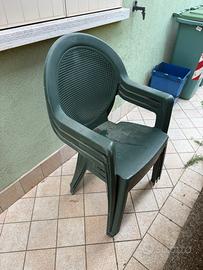 4 Sedie da giardino