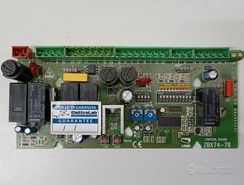 Scheda Came ZBX74-78 cancello scorrevole 