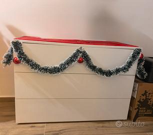 comò camera da letto bianco