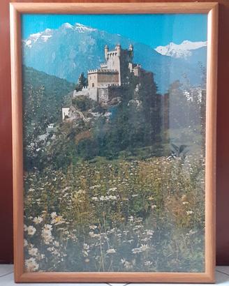 Quadro puzzle castello