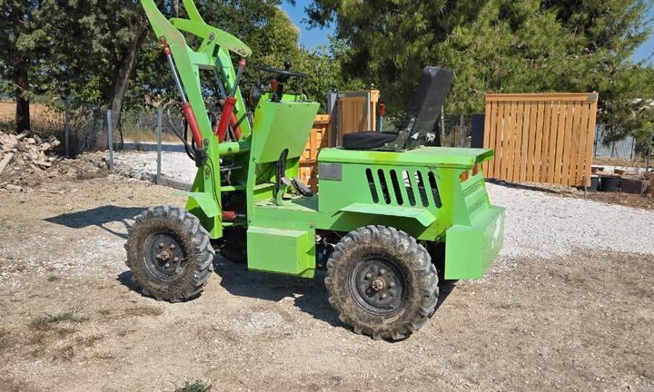 Pala gommata elettrica - come nuova - senza emissi