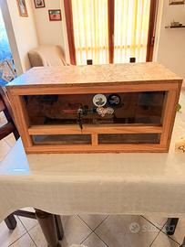 Terrario in legno