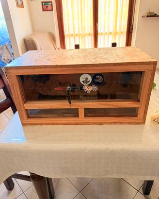 Terrario in legno