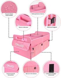 Organizer Bagagliaio 72L grande capacità multifunz