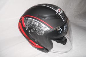 Casco jet nuovo moto scooter quad taglia L