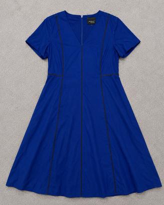Marina Rinaldi Abito Midi Donna Blu Taglia 42