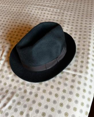 Borsalino cappello vintage nuovo blue notte