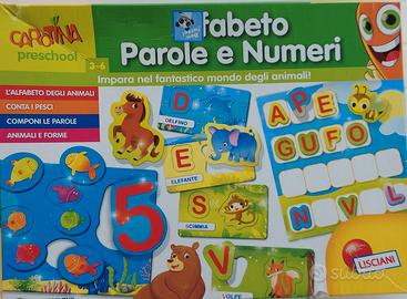 Lisciani Alfabeto parole e numeri