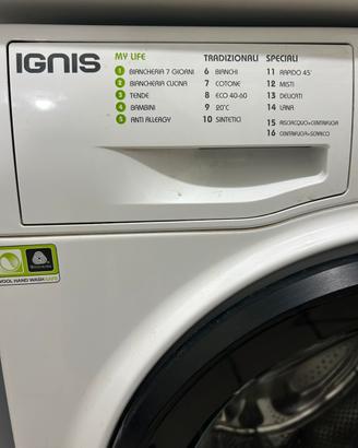 lavatrice ignis come nuova