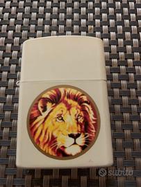 Accendino Zippo style raro vintage Lion
