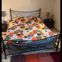 letto in ferro battuto Matrim. con materasso