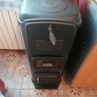 stufa a legna 40x40x100cm 