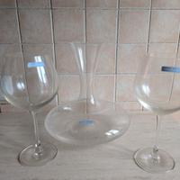 Set decanter e calici in cristallo Harrachov 1712