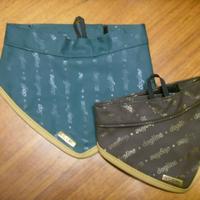 Bandana Cane Marrone Verde DogLine Taglie S M L XL