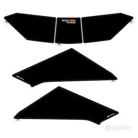 KTM Kit Adesivi Protezione Serbatoio per Duke 990