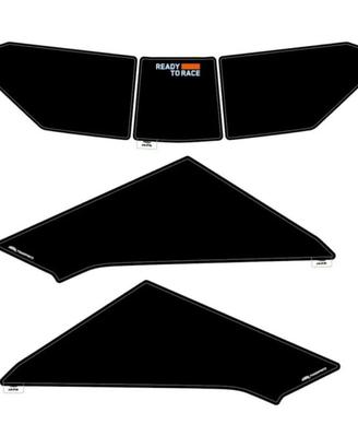 KTM Kit Adesivi Protezione Serbatoio per Duke 990