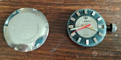 Lanco skin diver movimento tissot automatico
