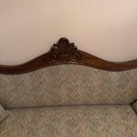 Divanette legno, vintage,